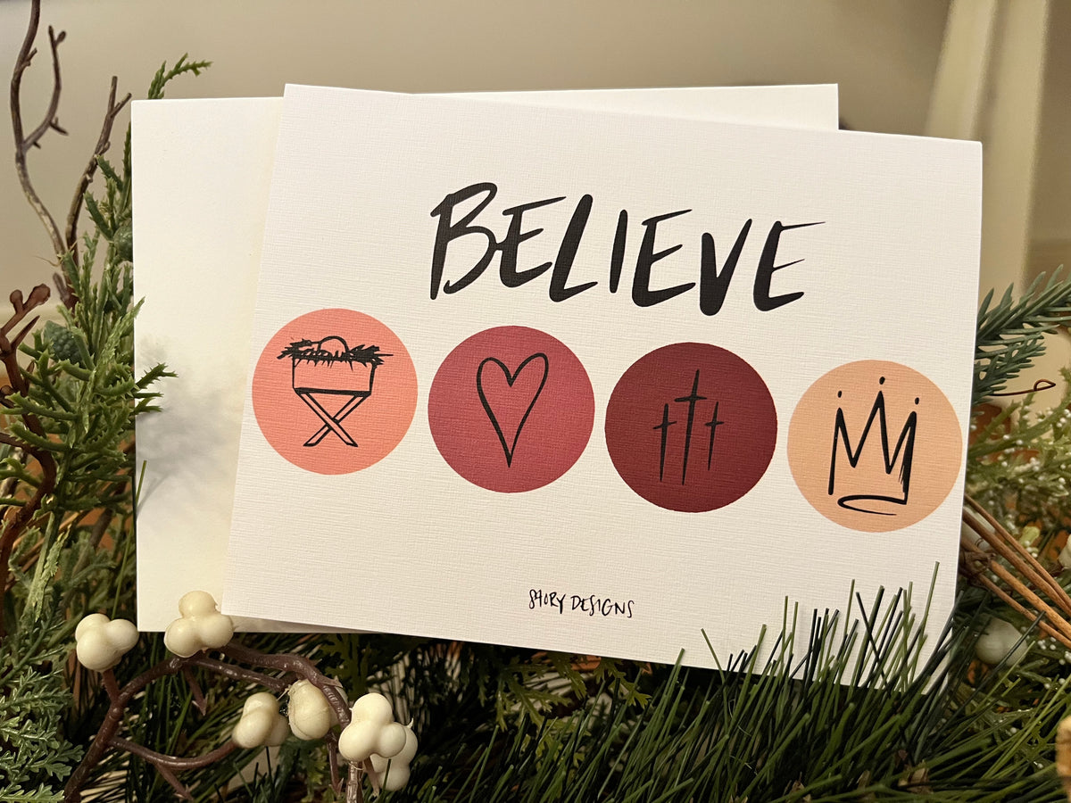 Believe Christmas Cards 