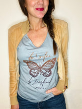 Load image into Gallery viewer, &quot;Butterfly&quot; Sleeveless V-Neck