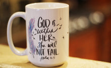Load image into Gallery viewer, "God is Within Her" + greeting card