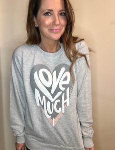 Love Much Sweatshirt - Athletic Heather