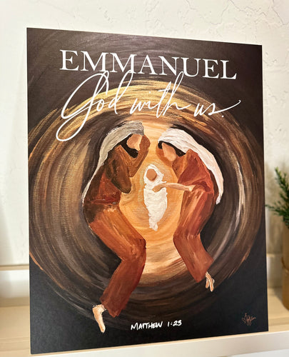 Emmanuel | Christmas Print