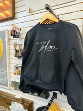 Load image into Gallery viewer, “Here am I&quot; Sweatshirt