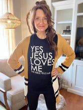 Load image into Gallery viewer, Yes Jesus Loves Me Tshirt