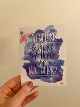 Load image into Gallery viewer, &quot;Wait for the LORD&quot; - Care Cards