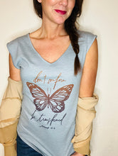 Load image into Gallery viewer, &quot;Butterfly&quot; Sleeveless V-Neck